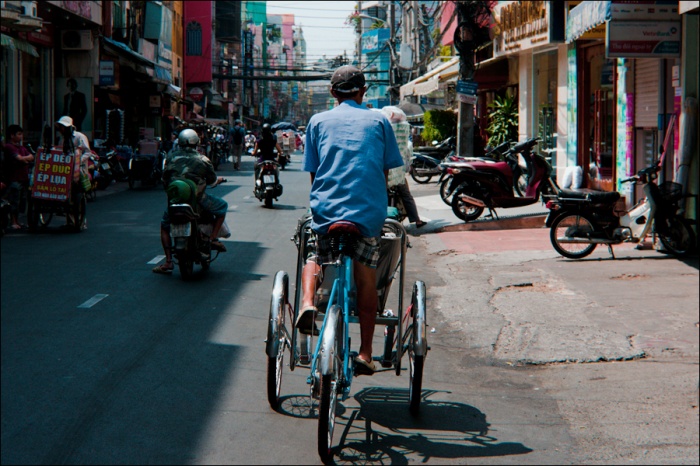 История велорикш во Вьетнаме