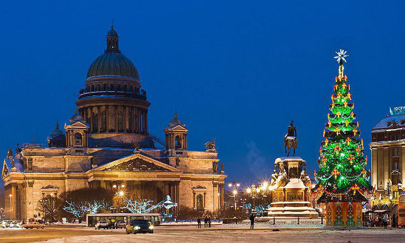 Новый год 2022, тур в Санкт-Петербург из Омска